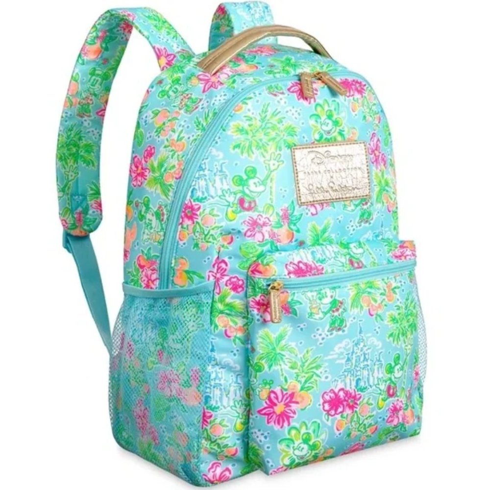 NWT Lilly Pulitzer Disney "Lilly Loves Disney" Backpack